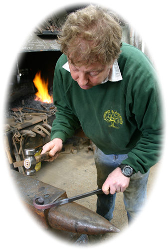 The Lindfield Blacksmith Forging a Scroll